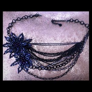 Midnite n Deep Purple Necklace Set